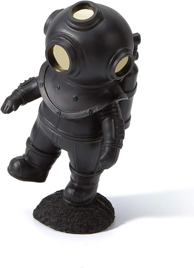 HAUCOZE Diver Figurine Decor Modern Statue Sculpture Table Centerpiece Polyresin 7.5 inch-Ruum Studio Home
