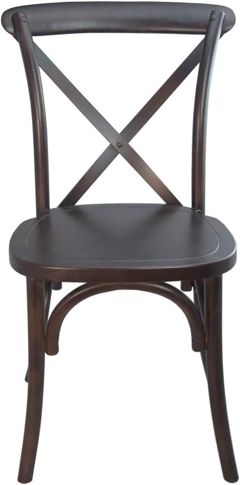 EMMA + OLIVER Walnut X-Back Chair-Ruum Studio Home