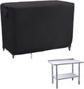 Kingling Outdoor Prep Table Cover, Waterproof Stainless Steel Table Covers Metal Table Cover Protection for Patio Kitchen Prep Work Tables - 36''L x 24''W x 35''H-Ruum Studio Home