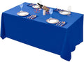 Surmente Blue Tablecloth 90 x 132-inch Rectangular Polyester Table Cloth for Weddings, Banquets, or Restaurants-Ruum Studio Home