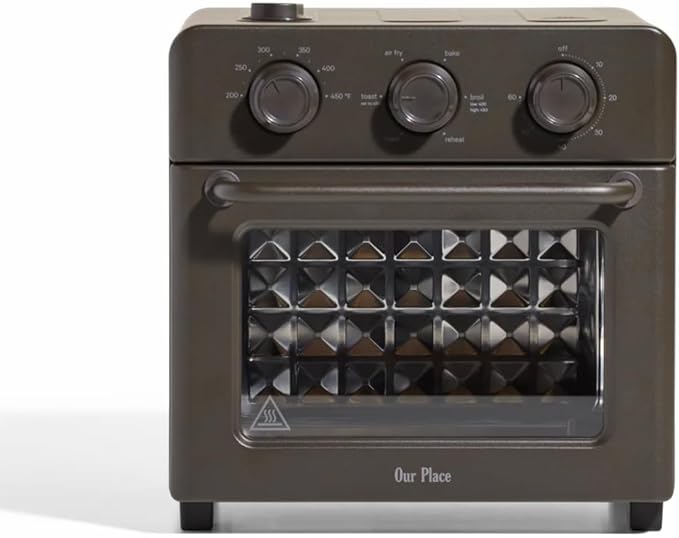Our Place Wonder Oven | 6-in-1 Air Fryer & Toaster Oven with Steam Infusion | Compact, Countertop Friendly, Fast Preheat, Multifunctional | Air Fry, Toast, Roast, Bake, Reheat & Broil | Char-Ruum Studio Home