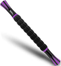 Muscle Roller Massage Roller Stick for Athletes, Help Reducing Muscle Soreness Cramping Tightness Leg Arms Back Calves Muscle Massager（Purple Black- 18 inch）-Ruum Studio Home