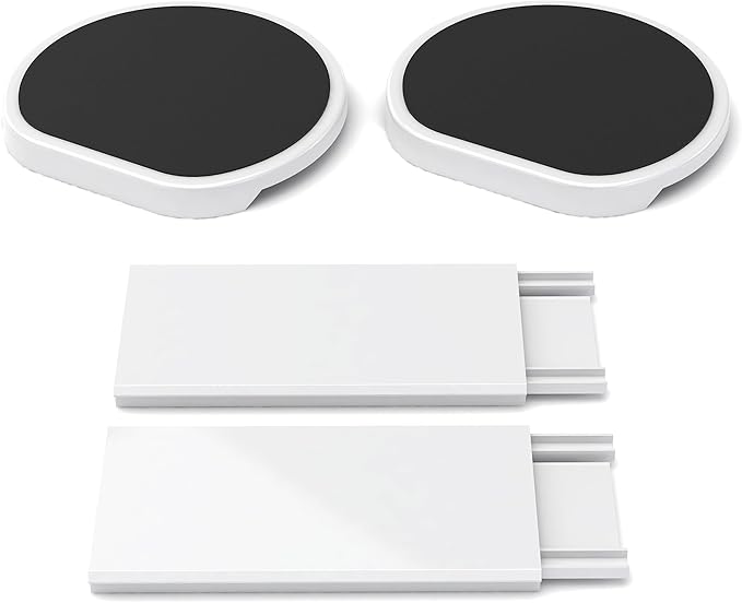 Expansion Pack - Dark Gray - 2 Straight Tracks and 2 Trays. Does not Work Without the Lazy Susan Revolution Full Set (Sold Separately).-Ruum Studio Home
