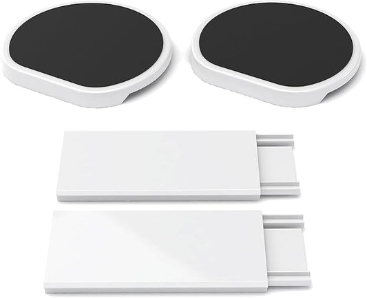 Expansion Pack - Dark Gray - 2 Straight Tracks and 2 Trays. Does not Work Without the Lazy Susan Revolution Full Set (Sold Separately).-Ruum Studio Home