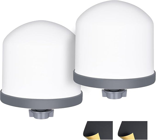 2Pack Replacement Ceramic Dome Water Filter 0.2 to 0.5 micron for Countertop Portable Water Purification System-Ruum Studio Home
