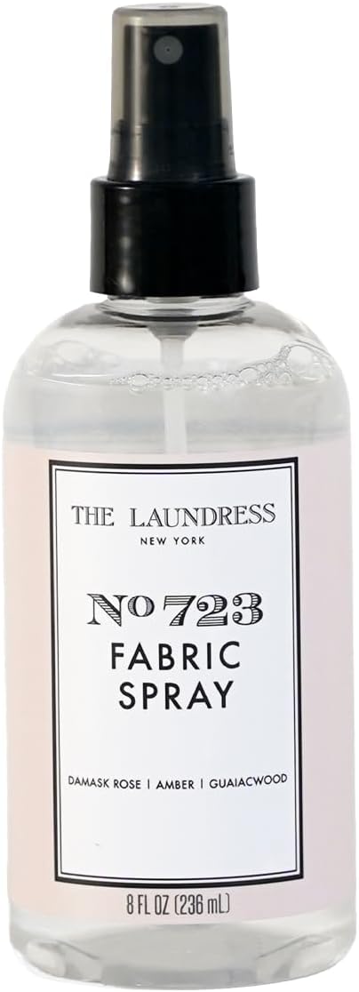 The Laundress No. 723 Fabric Spray, Wrinkle Release, Upholstery & Linen Spray, Fabric Refresher, Rose Inspired Scent, 8 Fl Oz-Ruum Studio Home