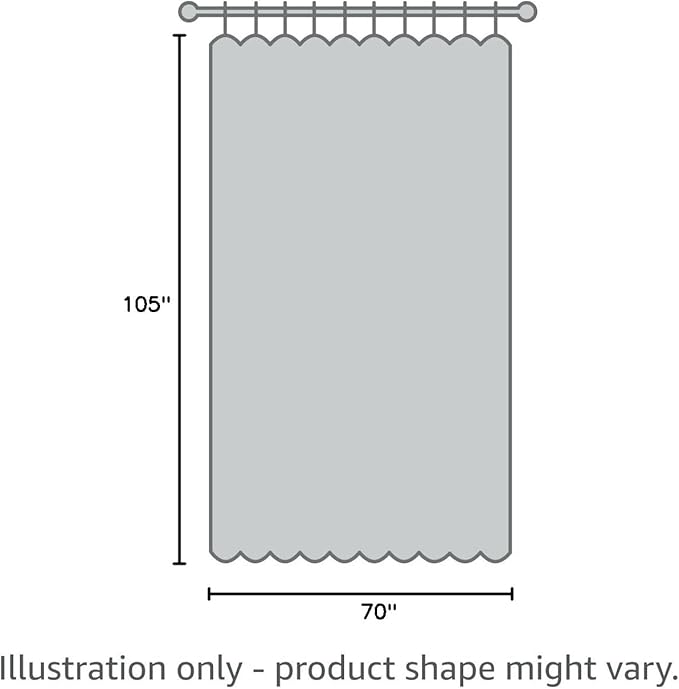 RAIN CITY Extra Wide Room Divider Curtains 105 Inch Long 2 Panels,Custom Made Noise Reduction Curtains for Large Window Track System Curtain Panels Back Tab Pleat Tape with Hooks, Beige 70x105-Ruum Studio Home