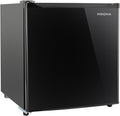 RecPro 1.7 Cu Ft 12V RV Refrigerator | Compact Fridge with Reversible Door, 2L Bottle Door Storage, 7 Temp Settings | Eco-Friendly R600A, Leveling Feet, Wire Shelf | 19.5”H x 17.5”W x 19.8”D-Ruum Studio Home