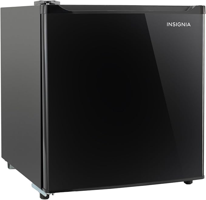 RecPro 1.7 Cu Ft 12V RV Refrigerator | Compact Fridge with Reversible Door, 2L Bottle Door Storage, 7 Temp Settings | Eco-Friendly R600A, Leveling Feet, Wire Shelf | 19.5”H x 17.5”W x 19.8”D-Ruum Studio Home