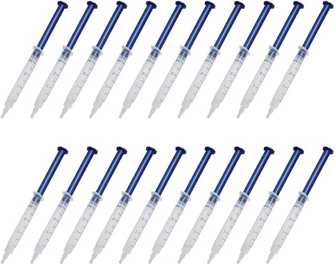 20 PCS 3ML Teeth Whitening Gel Refills 35% CP Bleaching Gel, Tooth Whitener Gel Syringes Kit-Ruum Studio Home