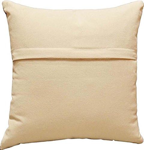 Yellow Matisse Gold Pillow Cover Farmhouse Chair Pillowcase Art Deco Chair Cushion Modern Outdoor Pillow Kids Room Cushions Hand Embroidered Wool Size 18x18-Ruum Studio Home