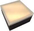 LUMENGY Paver Light 8×8 Inch (7.87 inch X 7.87 inch), Warm White Glare-Free Illumination for Driveways, Pathways, Pool Deck & Patios, 2700K Warm White, 12V AC/DC, Waterproof & Drive-Over Rated-Ruum Studio Home