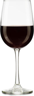 Libbey Vina Tall Wine Glasses Set, All Purpose Red and White Wine Glasses Set of 12, Professional Grade Glass Wine Glasses for Gatherings, Events-Ruum Studio Home