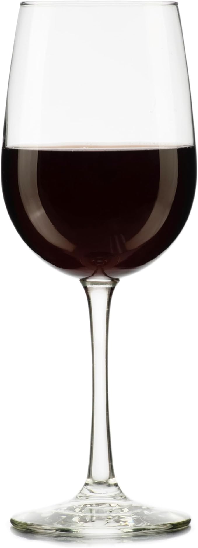 Libbey Vina Tall Wine Glasses Set, All Purpose Red and White Wine Glasses Set of 12, Professional Grade Glass Wine Glasses for Gatherings, Events-Ruum Studio Home