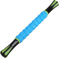 Yansyi Muscle Roller Stick for Athletes - Body Massage Roller Stick - Release Myofascial Trigger Points Reduce Muscle Soreness Tightness Leg Cramps & Back Pain for Physical Therapy & Recovery (Blue 2)-Ruum Studio Home