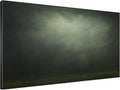 SIGNWIN 46"x72" Extra Large Framed Wall Art Moody Green Abstract Cloudscape, Minimalist Atmospheric Print for Home Living Room Bedroom Decor (Frame Assembly Required)-Ruum Studio Home