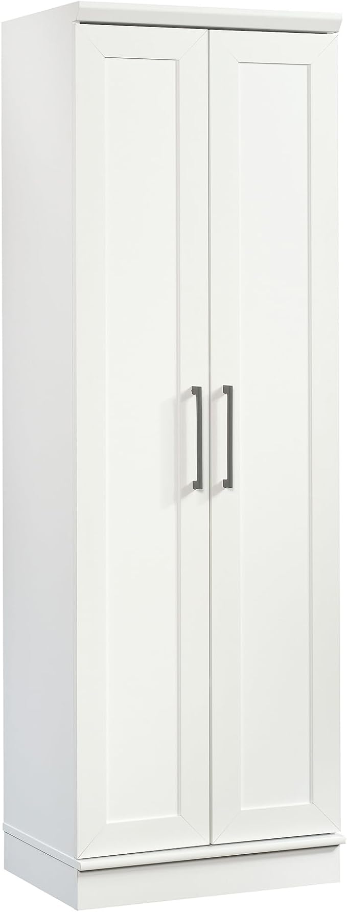 Sauder HomePlus Storage Cabinet/ Pantry cabinets, Soft White finish-Ruum Studio Home