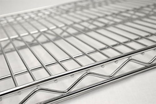 Omega Products Corporation 21" Deep x 36" Wide x 20" High Chrome Mobile Dunnage Rack-Ruum Studio Home