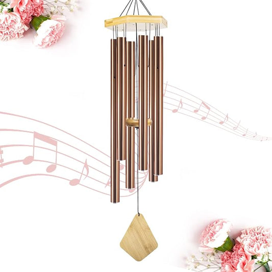 Wind Chimes Outdoor Large Deep Tone, 36 Inches WindChimes Outdoor Memorial Wind Chime for Mom/Housewarming/Christmas, Windchime for Outside Garden, Patio, Home Decor-Ruum Studio Home