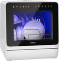HAVA 2025 NEW Upgraded Countertop Dishwasher with Water Softener and Enhanced Energy Efficiency, Portable Dishwasher with 8 Wash Programs, Child Lock & Delayed Start Function, No Installation Needed-Ruum Studio Home