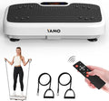 YAMO Vibration Plate Exercise Machine, Vibrating Plate for Lymphatic Drainage & Weight Loss, 350lbs Capacity Whole Body Shaking Workout Fitness Platform-Ruum Studio Home