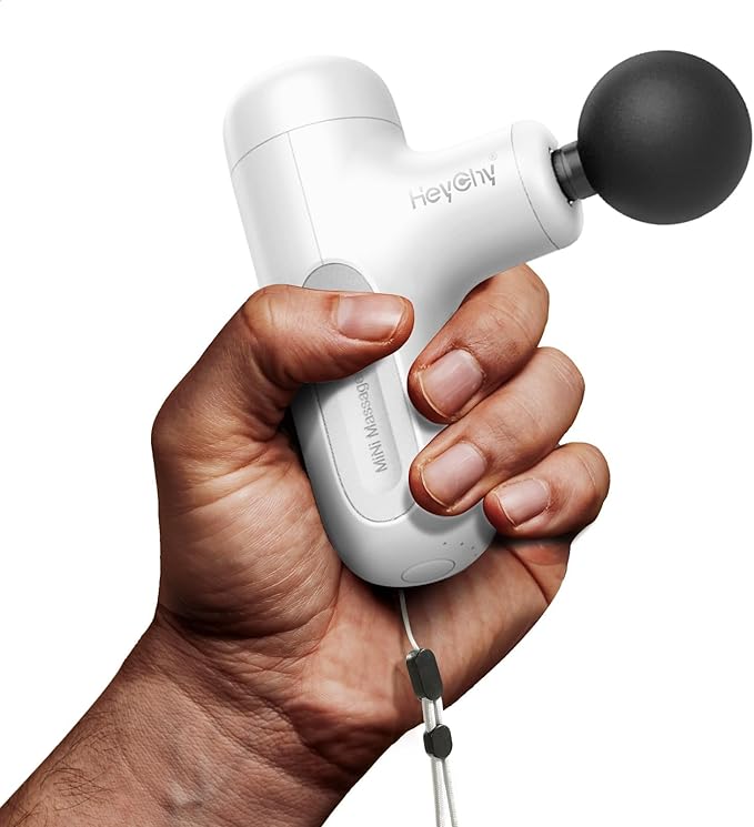 Super Mini Massage Gun Deep Tissue for Athletes, Small Travel Massage Gun, Handheld Portable Muscle Massager for Full Body Pain Relief, 2025 Gifts for Man&Women-Ruum Studio Home