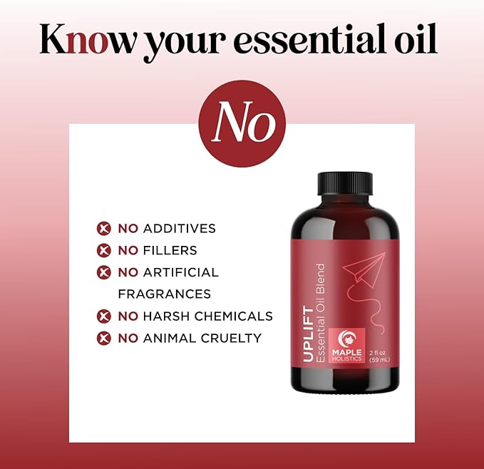 Uplift Aromatherapy Essential Oil Blend - Happy Essential Oil Blend of Calming Essential Oils for Diffusers for Home and Travel with Citrus Essential Oils and Pure Aromatherapy Oils for Diffusers 2oz-Ruum Studio Home