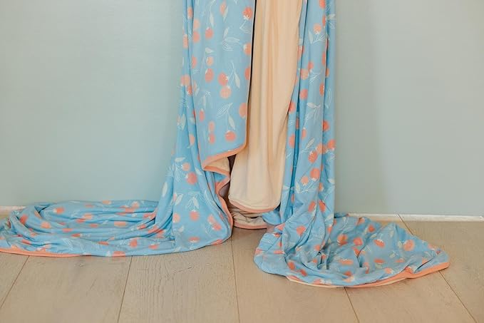 Copper Pearl Jumbo 3-Layer Baby Blanket: Soft Baby Quilts for Boys and Girls | Breathable, Cozy, Toddler Blanket | Baby Quilt for Newborns | 46x46 Premium Polyester/Rayon | Clementine-Ruum Studio Home