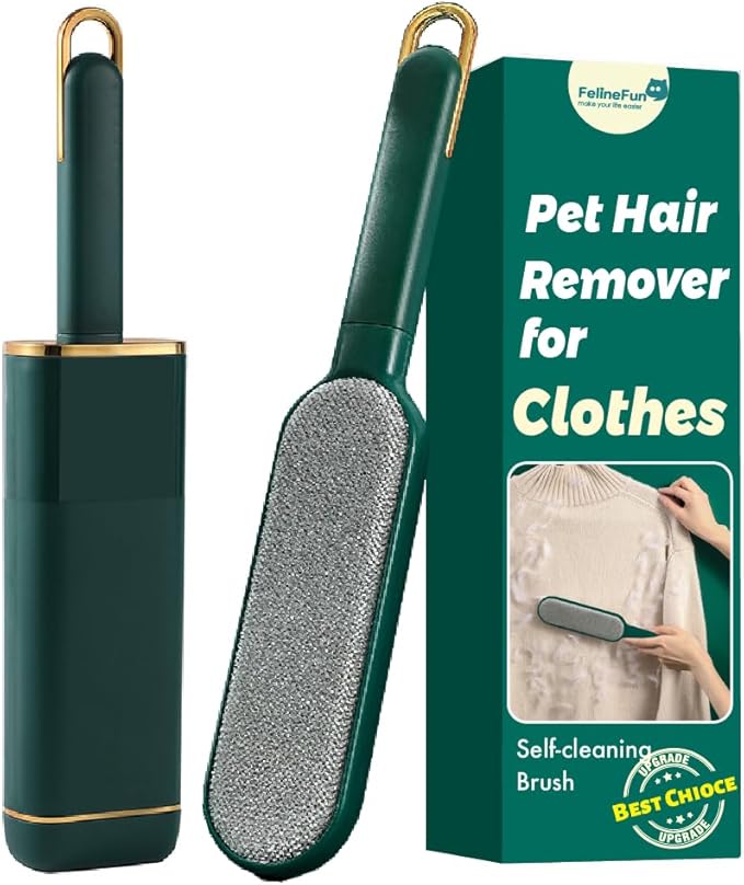 Pet Hair Remover for Clothes -Dog & Cat Hair Remover for Clothes-Better Than Lint Rollers for Pet Hair, Lint Remover Brush, Lint from Clothing, Couch, Furniture, Bedding,Car-Ruum Studio Home