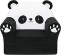MONKISS Cute Toddler First Chair, Kids' Armchairs, Mini Couch for Baby, Panda, 1~2.5 Years Old-Ruum Studio Home