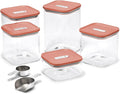 Caraway 14-Piece Glass Airtight Food Storage Containers with Lids – Non-Toxic, BPA-Free Kitchen Storage Containers – Stackable, Space-Saving Airtight Containers for Dry Goods and More - Perracotta-Ruum Studio Home