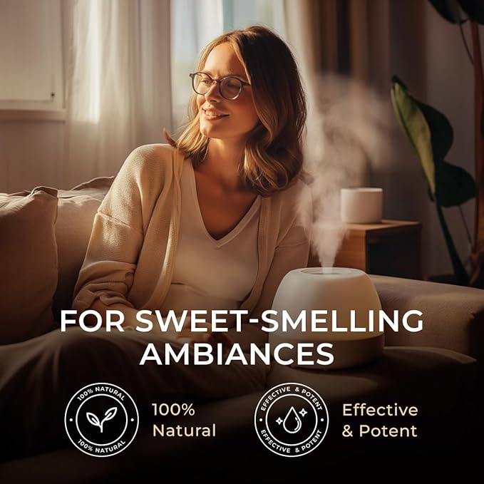 Gya Labs Gardenia Essential Oil for Diffuser - 0.34 Fl Oz - 100% Pure Natural Gardenia Oil for Skin, Aromatherapy & Candle Making Scent-Ruum Studio Home