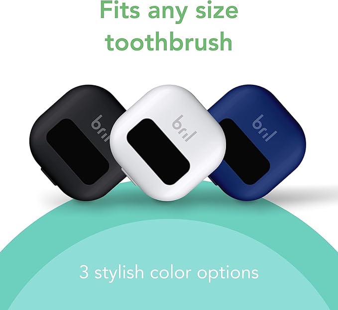 Bril UV-C Toothbrush Sanitizer, Portable Cleaner, Travel Cover, Magnetic Holder, and Rechargeable Case for Any Size Toothbrush, Multi-Pack-Ruum Studio Home