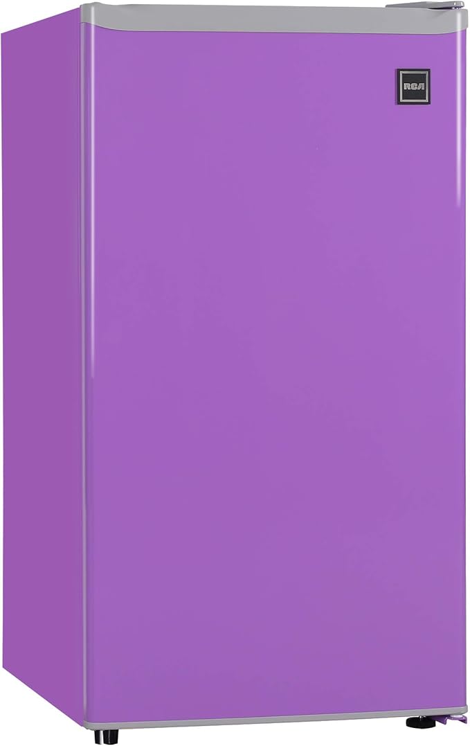 RCA RFR321-PURPLE 3.2 Cu Ft Compact Fridge, Mini Refrigerator, Purple-Ruum Studio Home