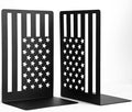 Metal Bookends for Bookshelves and Magazines - Strong Heavy Duty Book Dividers for Home, Office and School-Ruum Studio Home
