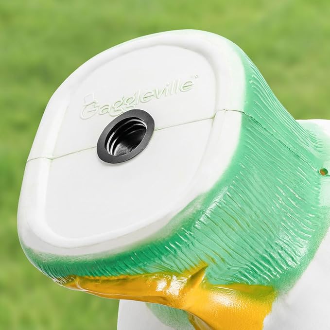 Fox Valley Traders Gaggleville Porch Goose Bundle Goose and Baby Statue – Charming Outdoor Decorative Figurine for Garden, Patio, or Entryway Accent-Ruum Studio Home