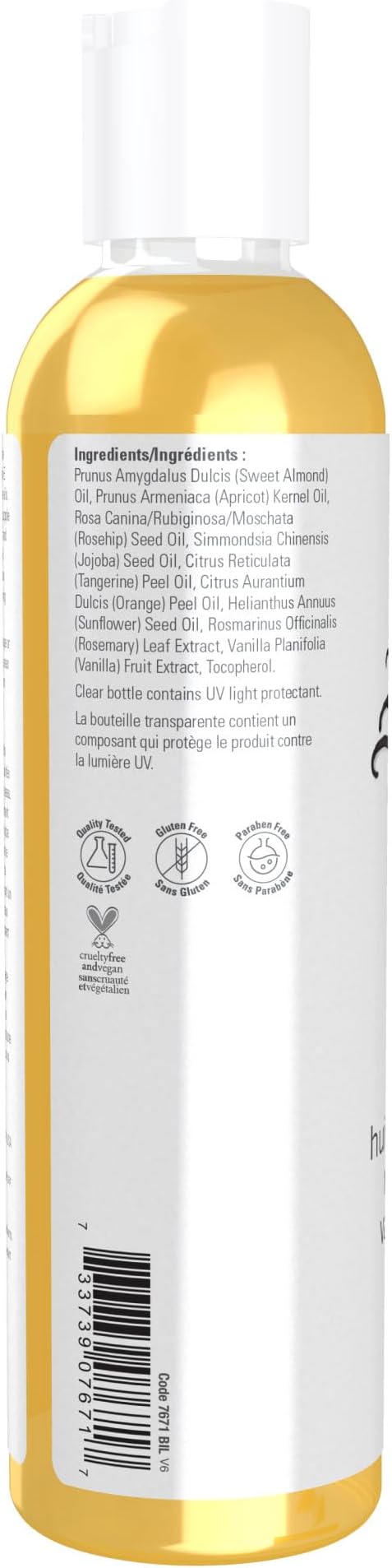 NOW Foods Solutions, Refreshing Vanilla Citrus Massage Oil, Skin Rejuvenating Blend, Supple Skin, 8-Ounce-Ruum Studio Home
