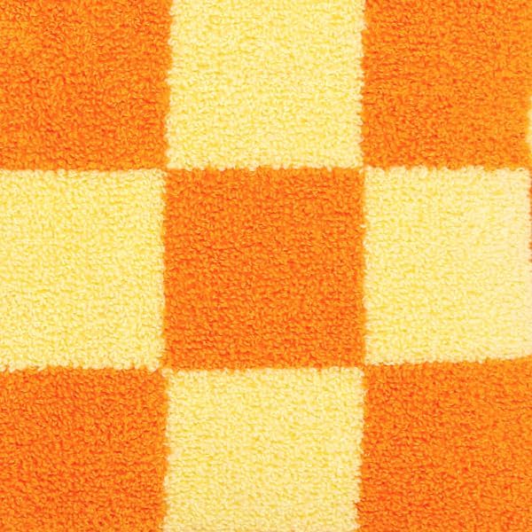 Alysheer Checkered Embroidered Decorative Throw Pillow Covers 18"x 18" Set of 2, Farmhouse Boho Orange Yellow Plaid Tufted Patterned Cotton Canvas Cushion Case for Sofa Couch Bed Living Room Outdoor-Ruum Studio Home