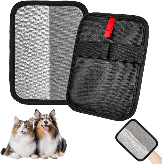 Pet Hair Remover, electrostatic pet Hair Removal Gloves, cat and Dog pet Hair Removal Tools, Suitable for Bed Sheets, Blankets, Clothes, Sofas, Multi-Functional Beauty Gloves -2 Piece-Ruum Studio Home