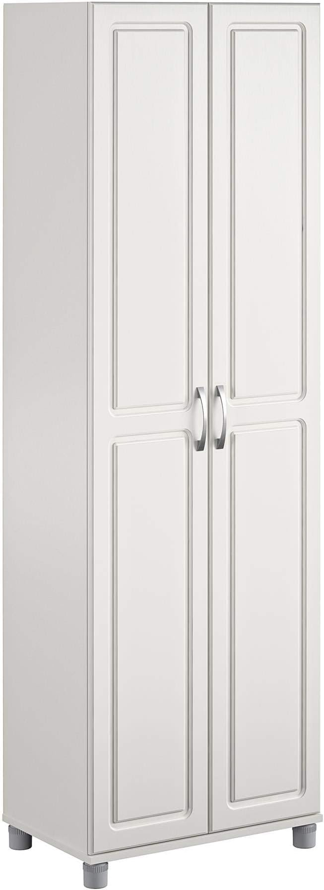 SystemBuild Evolution Kendall 24" Utility Storage Cabinet - White-Ruum Studio Home