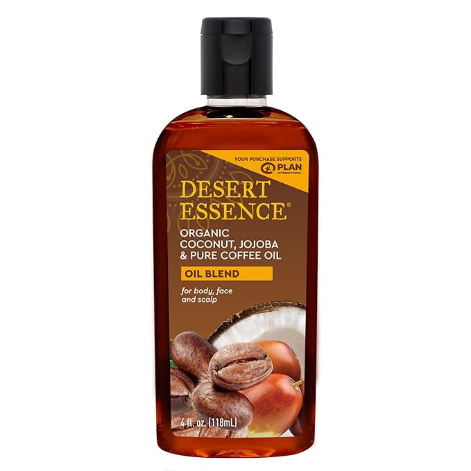 Desert Essence Organic Coconut, Jojoba, and Coffee Oil Blend-Ruum Studio Home