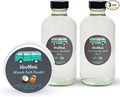 Vanman's - Oral Mouth Care Kit with Powder Toothpaste (2.5 Ounce) and Two Oral Rinse Mouthwash (8 Ounce) - Aloe, Mint Remineralizing Mouthwash and Tooth Powder with Coconut Charcoal, Egg Shell-Ruum Studio Home