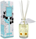LOVSPA Reed Diffuser Set, White Gardenia Scented Oil Diffuser with Sticks, Home Fragrance Accessories for Bathroom Shelf Decor, Aroma Diffusers for Home or Office Desk, USA Made-Ruum Studio Home
