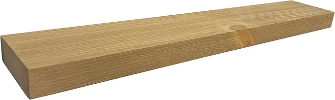 joelsantiques 36 Inch Wooden Floating Shelves for Wall - 36x6x2 in - Made of Natural Wood - Long Heavy Duty Rustic Wall Shelves for Bedroom - Perfect for Living Room, Kitchen - Natural-Ruum Studio Home