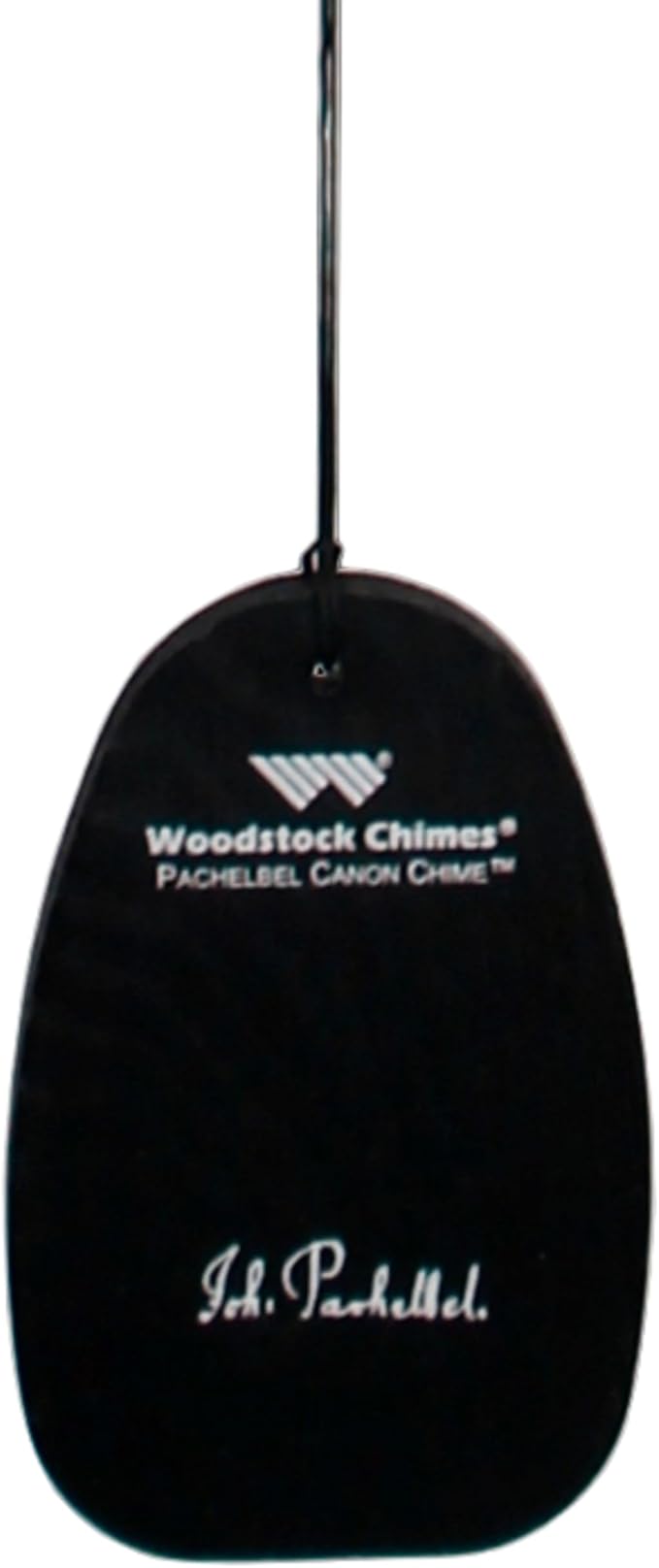 Woodstock Wind Chimes Pachelbel's Canon in D, Silver Aluminum Tubes, Medium 32 - Inch, Deep Toned Windchime for Outdoor Decor for Garden, Patio, Porch-Ruum Studio Home