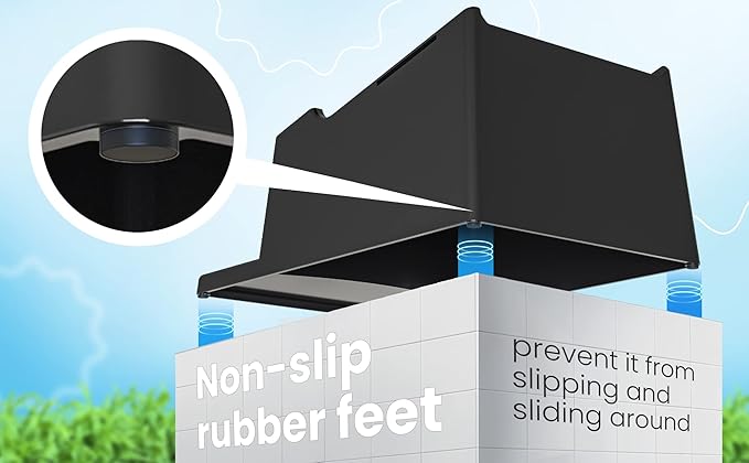 TidyFriend No-Spill 2 Pk Liquid Laundry Detergent Dispenser Holder, Laundry Soap Dispenser Holder with Drip Tray for Laundry Room Organization (No Strap, Black)-Ruum Studio Home