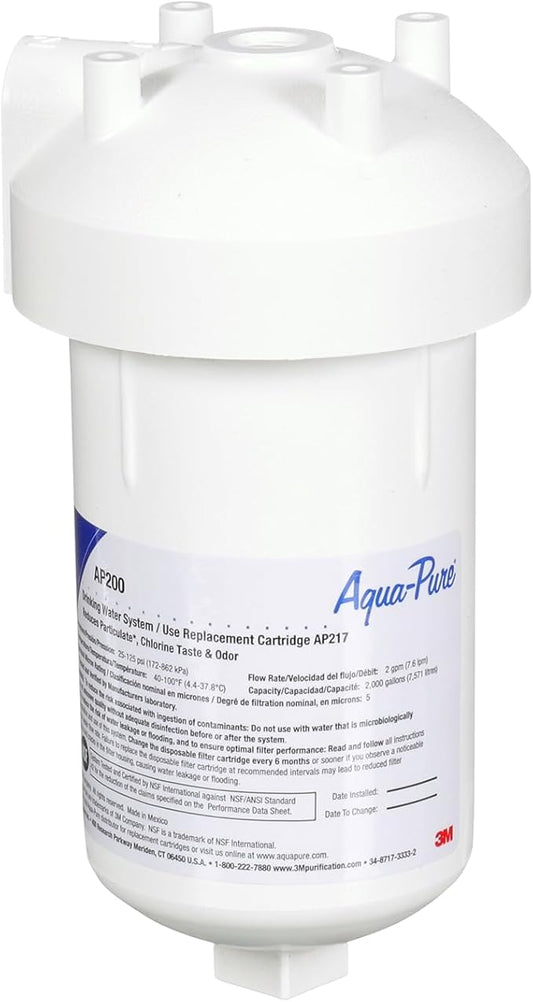 3M Aqua-Pure Under Sink Water Filter System AP200, Full Flow-Ruum Studio Home