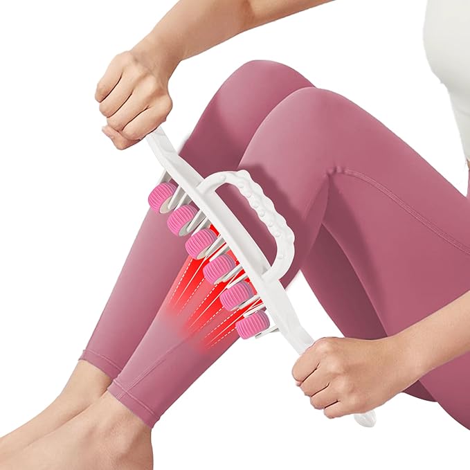 Docemel Cellulite Massage Tool for Legs,Thighs,and Arms–Lymphatic Drainage Massager for Pain Relief and Body Sculpting,Muscle Roller Stick for Circulation Support-Ruum Studio Home