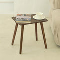 AWASEN Side Table, Small Wood End Table Living Room, Mini Bed Side Table Modern Accent Nightstand with Solid Wood for Bedroom Office Small Spaces, Rustic Brown-Ruum Studio Home