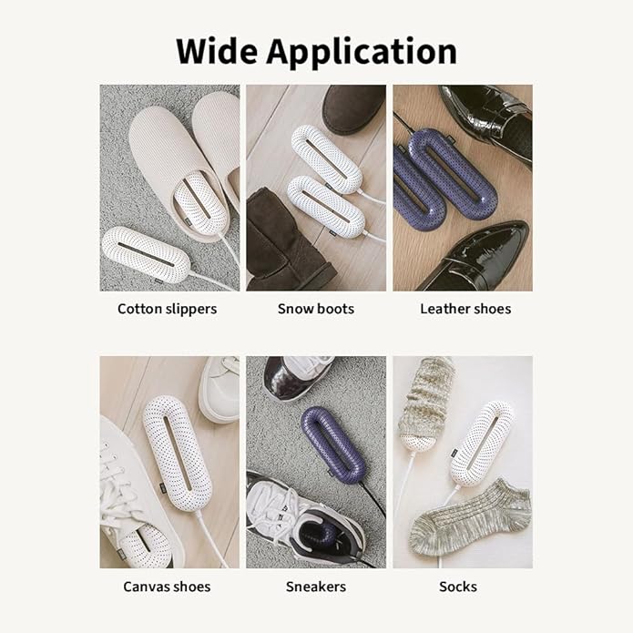 Boot Dryer Shoe dryer with 1532 heat dissipation holes 360° drying foot dryer eliminates bad odors 3 Timing-Ruum Studio Home